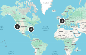 HIT trainers world map